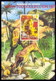 Sellos: GUINEA REP. 1998 HB138 GODZILLA - Foto 1