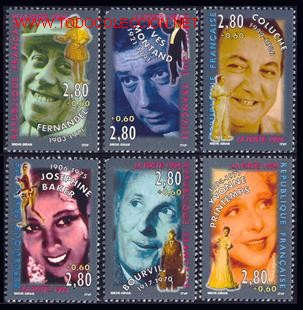 Sellos: FRANCIA 1994 2897/02 ARTISTAS - Foto 1