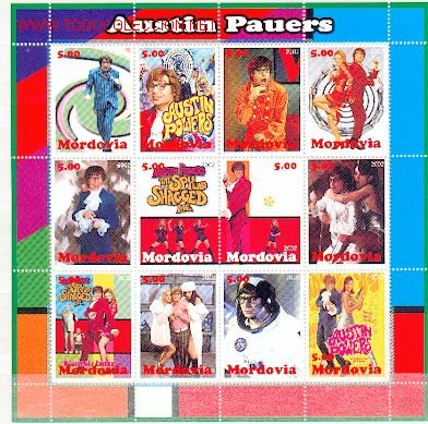 Briefmarken: Classicos / Cinema : Austin Pauers **