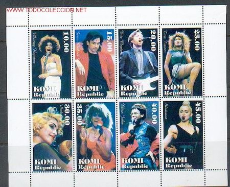 Sellos: Pop Stars : WW ** (1) - Foto 1