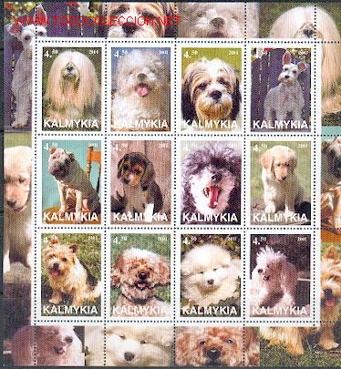 Timbres: C&atilde;es Bloco ** (15)