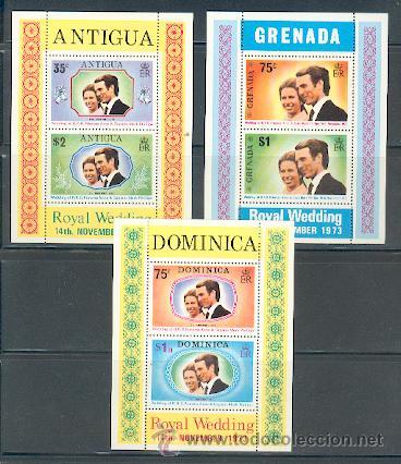 Sellos: Antigua & Barbuda & Granada * (3) - Foto 1