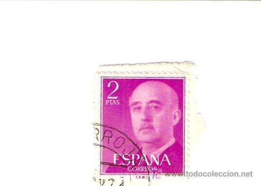 Sellos: SELLO ESPA&Ntilde;A 2 PESETAS - FRANCO - Foto 1