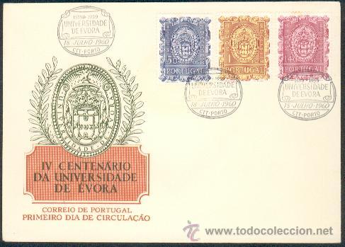Stamps: F.D.C & Universidade Evora (858)