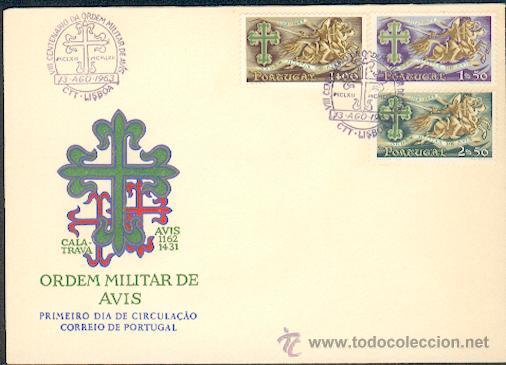 Stamps: F.D.C & Ordem Militas de Avis (916)