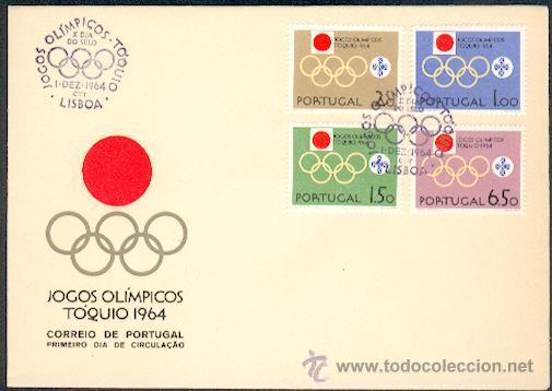 Stamps: F.D.C & J. Olimpicos de Toquio (939)