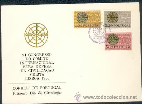 Timbres: F.D.C & defesa da Civiliza&ccedil;&atilde;o Crist&atilde; (971)