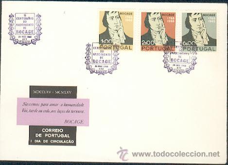 Stamps: F.D.C & Poeta Bocage (994)