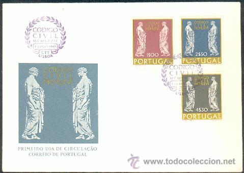 Stamps: F.D.C & Codigo Civil (922)
