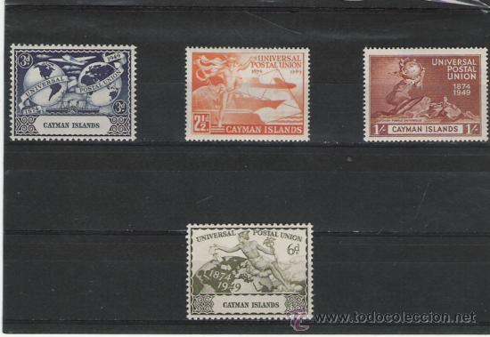 Stamps: TEMA UPU. UNION POSTAL UNIVERSAL SERIE DE 1949 DE  CAYMAN ISLANDS