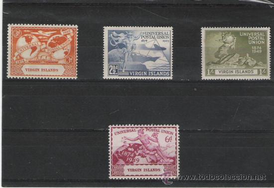 Stamps: TEMA UPU. UNION POSTAL UNIVERSAL SERIE DE 1949 DE  VIRGIN ISLANDS