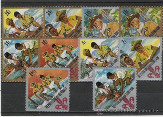 Sellos: TEMA BOY SCOUT SERIE NUEVA PERFECTA - Foto 1