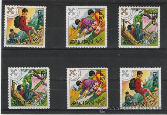 Sellos: TEMA BOY SCOUT SERIE NUEVA PERFECTA - Foto 1