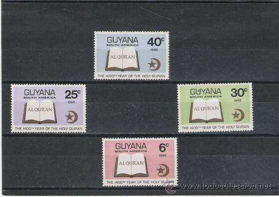 Sellos: GUYANA SERIE NUEVA N&ordm; 303/306 - Foto 1