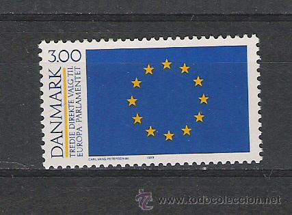 Timbres: TEMA BANDERAS DEL MUNDO SERIE DE DINAMARKA N&ordm; 952