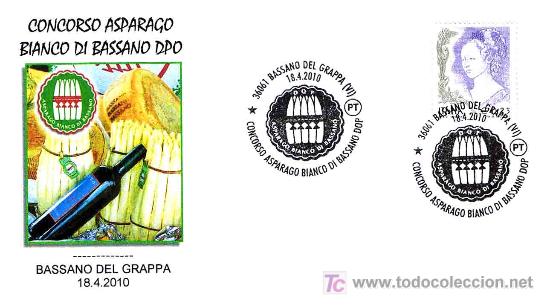Timbres: GASTROMONIA - Esparrago blanco de Bassano DPO
