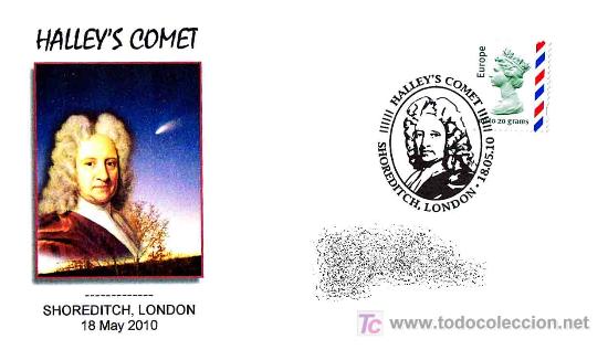 Timbres: ASTRONOMIA - HALLEY'S COMET - HEDMUND HALLEY