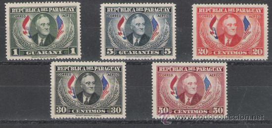 Sellos: PARAGUAY SERIE NUEVA DE 1950 - Foto 1