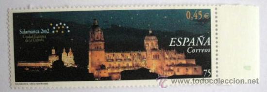 Timbres: CON DOBLE VALOR FACIAL. PESETAS-EUROS. SALAMANCA 2002  ENVIO GRATIS&iexcl;&iexcl;
