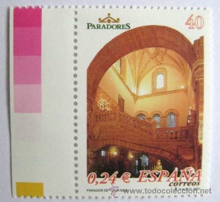 Briefmarken: CON DOBLE VALOR FACIAL. PESETAS-EUROS. PARADORES..2001 ENVIO GRATIS&iexcl;&iexcl;