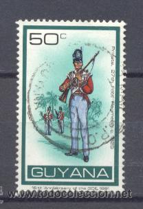 Sellos: GUAYANA, 1981-16&ordm; ANIVERSARIO DEL GDF - Foto 1