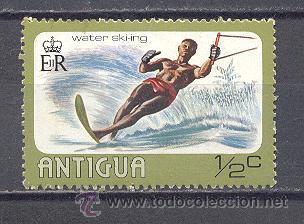 Sellos: ANTIGUA, NUEVO, SKY ACUATICO - Foto 1