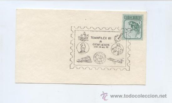 Sellos: BARCOS. ARTE. AJEDREZ. FAUNA. TRENES. FLORA. AVIONES. TEMAFILEX. 1981 CIENFUEGOS (CUBA)