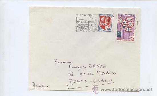 Sellos: ENOLOGIA. VINOS. ARQUITECTURA. UVA. TURCKHEIM (FRANCIA). 1968