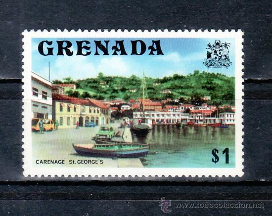 Sellos: grenada  572 sin charnela, barco, cuenca - Foto 1