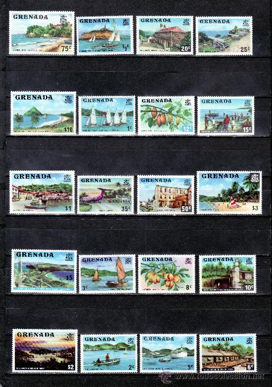 Sellos: grenada  557/76 sin charnela, barco, - Foto 1