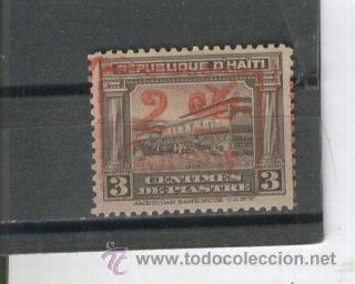Sellos: HAITI.SELLOS.CLASICOS.ANTIGUOS.YVERT TELLIER. NUMERO 207. RARO.  SOBRECARGA.SOBRETASA.ALTO VALOR.
