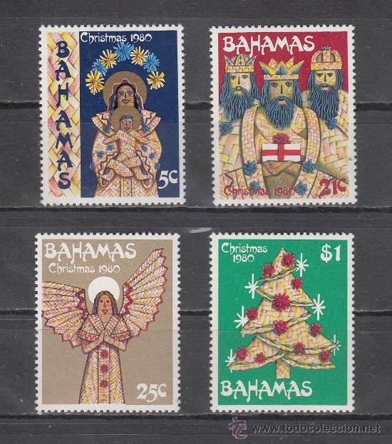 Sellos: bahamas 468/71 sin charnela, navidad, - Foto 1