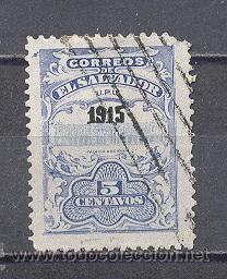Sellos: EL SALVADOR, USADO - Foto 1
