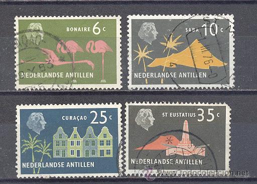 Sellos: ANTILLAS HOLANDESAS , USADO - Foto 1