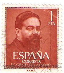Sellos: SELLO DE ESPA&Ntilde;A 1 PESETA - Foto 1