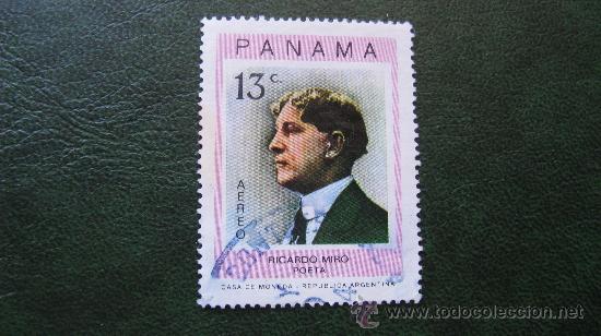 Sellos: 1973 panama,aereo, ricardo miro, yvert 495 - Foto 1