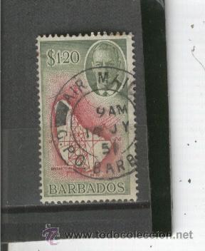 Francobolli: SELLOS.ANTIGUOS.BARBADOS.ALTISIMO VALOR CATALOGO.FACIAL DE MAS DE UN DOLAR.NUM 281