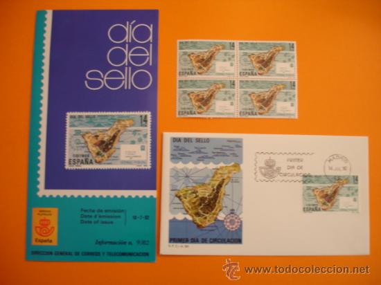 Briefmarken: SET DE SELLOS SOBRE EL DIA DEL SELLO 1982 .