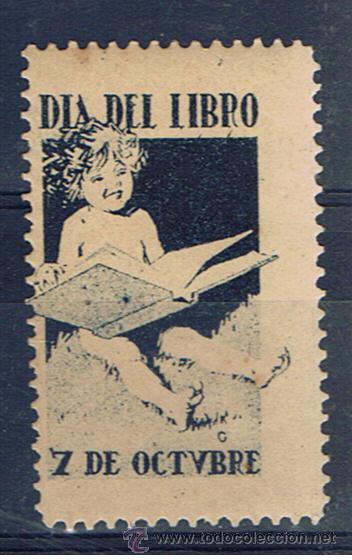 Sellos: 7 de octubre dia del libro nuevo** - Foto 1