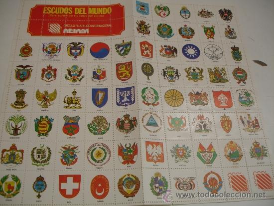 Sellos: sellos escudos  del mundo - Foto 1