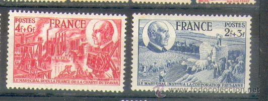 Sellos: Francia YY N 607 (*) - Foto 1