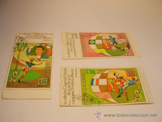 Stamps: Futbol. Colecci&oacute;n Coupe du Monde. 1974