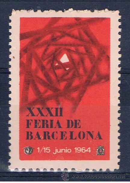 Sellos: feria de barcelona 1964  nuevo** - Foto 1