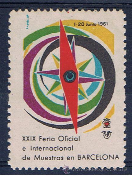 Sellos: feria de barcelona 1961  nuevo** - Foto 1