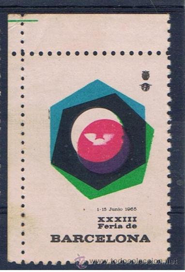 Sellos: BARCELONA 1965 NUEVO* - Foto 1