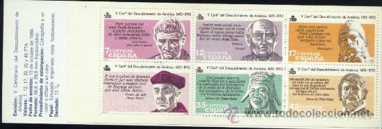 Timbres: EMISION: V CENTENARIO DEL DESCUBRIMIENTO DE AM&Eacute;RICA.