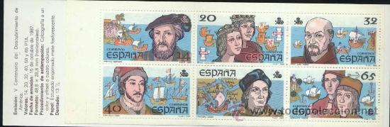 Timbres: EMISION: V CENTENARIO DEL DESCUBRIMIENTO DE AM&Eacute;RICA.