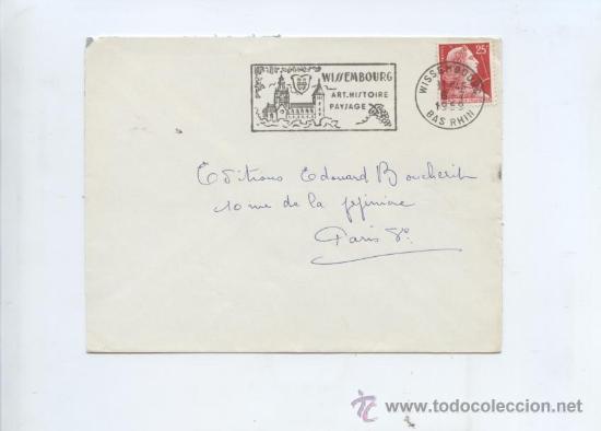 Timbres: ENOLOGIA. WISSEMBOURG (BAJO RHIN). VI&Ntilde;EDOS. 1959