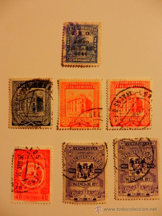 Sellos: Lote Sellos Venezuela antiguos - Foto 2