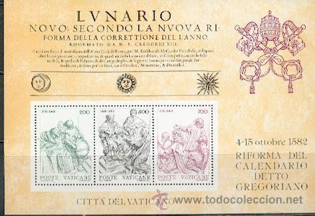 Sellos: Vaticano ** & Reforma do Calend&aacute;rio Gregoriano - Foto 1
